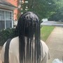 Large Knotless Braids