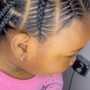 Knotless braids