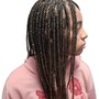 Medium Knotless  Braids