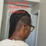 Men Undercut Twist with Natural Hair-Medium size