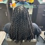 Loc-Wash Re-twist style (Waist Length Only)