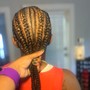 Cornrows (natural hair, no weave)