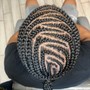 MEN Basic Scalp Braids