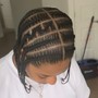 Men Small Plaits