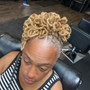 Loc Retwist Two Strand Twist/Singles/Petals