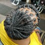 Loc Retwist Two Strand Twist/Singles/Petals