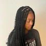 Braids Takedown, wash and blowout