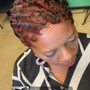 Relaxer Retouch/Natural hair extra $20