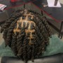 Loc retwist and style