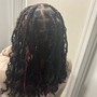 Soft loc hair included