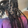 Large Knotless Braids