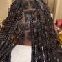 Small knotless Braids