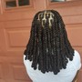 Island twist human hair