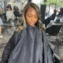 Shampoo Style (relaxed hair)