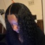 Loc retwist w/ basic style