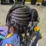 Little Kids Freestyle Braid Style with Extentions