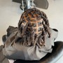 Loc retwist w/style