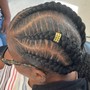 Feedin braids kids style (simple)