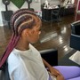 6 Feed in braids