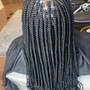 Large Knotless braids