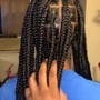 Medium Knotless Braids