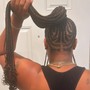 Cornrow Ponytail