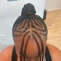 Cornrow Ponytail