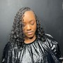 Boho knotless braids medium