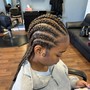 1 layer feed in Braids