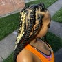 4 Goddess/ Butterfly Braids