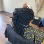 Retwist with style shoulder length