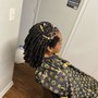 Loc retwist with ropes