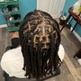 Loc retwist & style