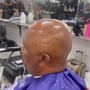 Bald Head Shave (Hot Towel Service)