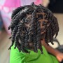 Loc Maintenance and Style (up to shoulder length)