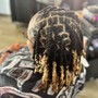 Loc Maintenance and Style (up to shoulder length)