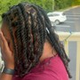 Small Boho Knotless Braids