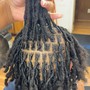 Wash an detangle natural hair