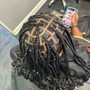 Medium Size Box Braids Bob