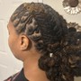 Edges touch ups (Box Braids & Knotless)