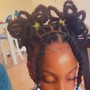 Back to School Kid's Loc Styles