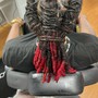 Loc Retwist (shoulder blade)