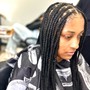 Micro Locs establishment, no hair added