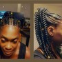 Small Knotless box braids