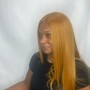 Wig Install/ Middle Part Straight