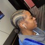 Hot girl Quick Weave(braids in front)