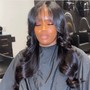 Quick Weave w/ 3 bundles of 18 in Top Tier Extensions