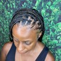 Cornrow your natural hair