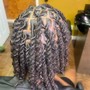 Loc Retwist with Rope Twist