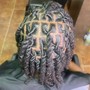 Loc Retwist with Rope Twist